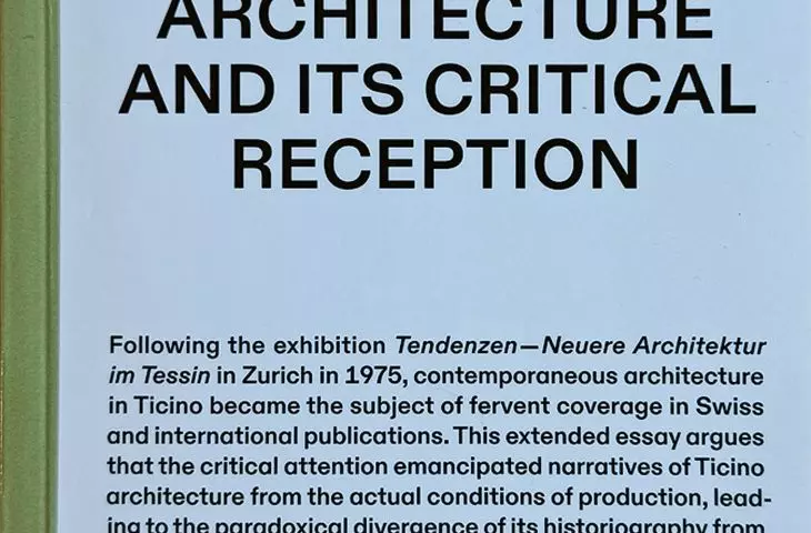 Irina Davidovici „The Autonomy of Theory. Ticino Architecture and its Critical Reception” (gta, 2024)