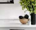 At the kitchen counter