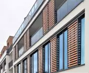Unusual use of lamellas - development of housing estates 