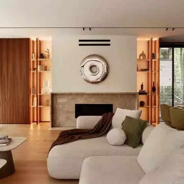 A family home in a pine forest near Warsaw