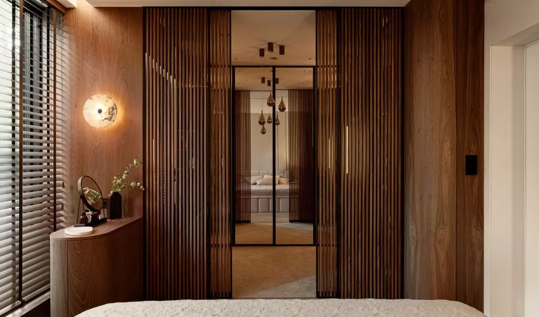 A family home in a pine forest near Warsaw