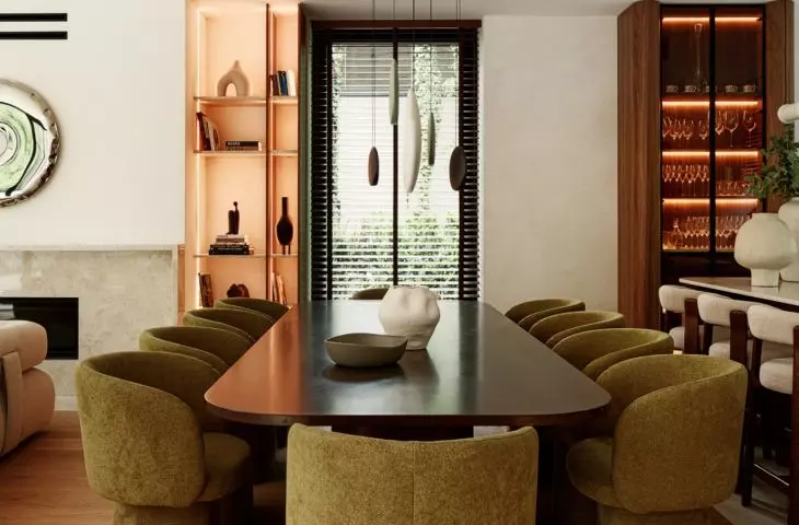 A family home in a pine forest near Warsaw