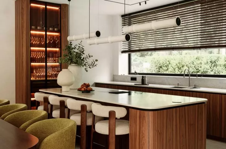 A family home in a pine forest near Warsaw
