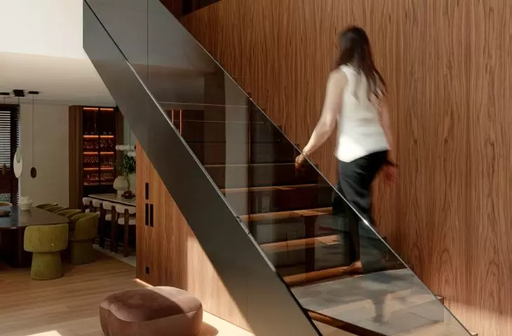 A family home in a pine forest near Warsaw