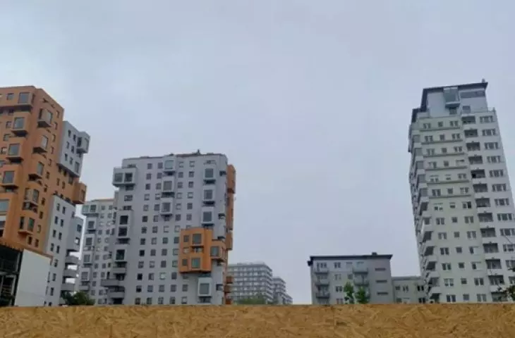The immediate vicinity of the Big Boy development
