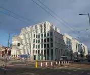 Office building on Nowy Targ in Wroclaw (designed by Maćków Pracownia Projektowa). 