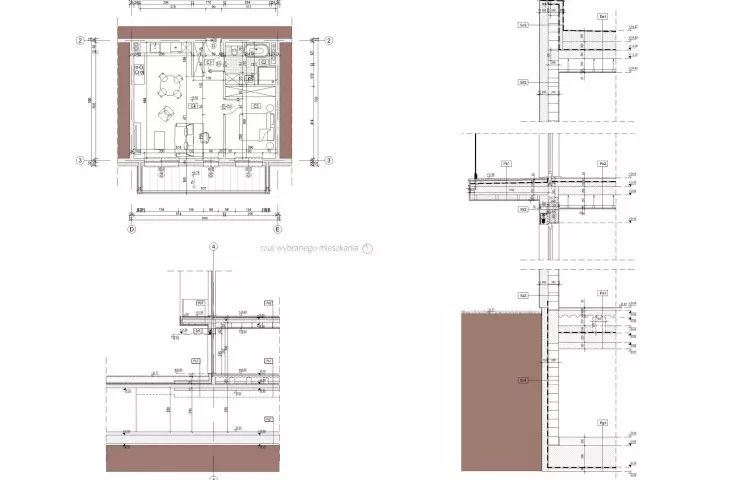 cross-section, detail