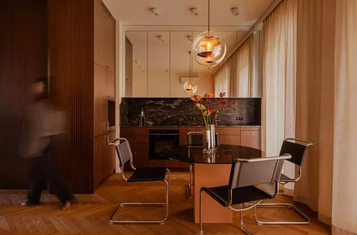 An apartment in Powiśle designed by bo/sko