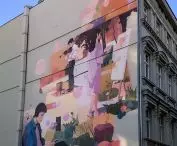 Mural przy ulicy Kantaka 8 w Poznaniu