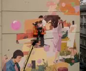 Creation of a mural at 8 Kantaka Street in Poznań