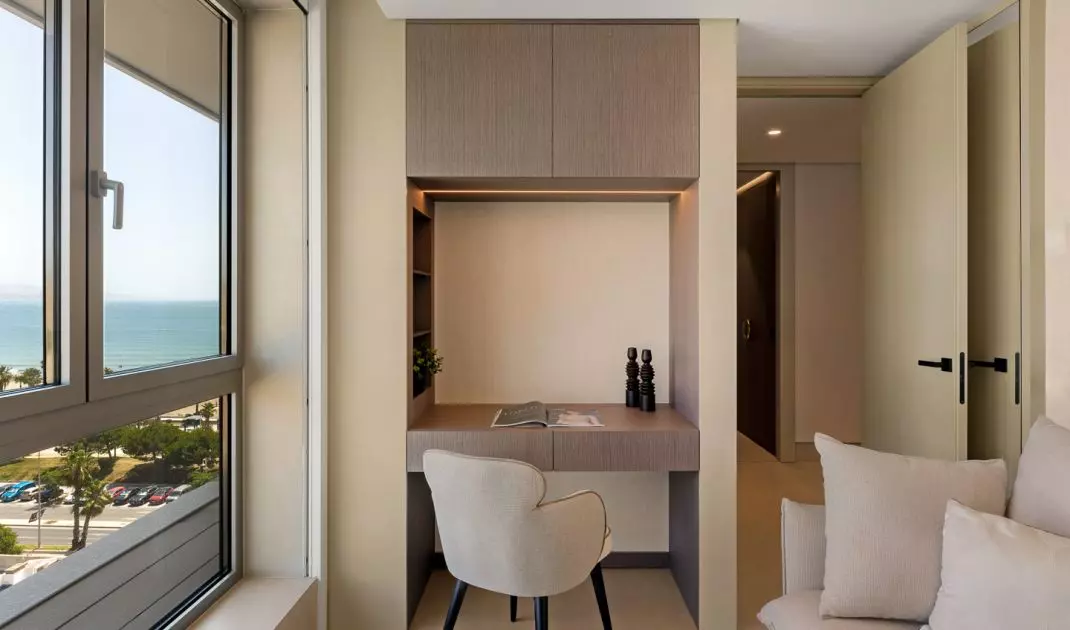 Apartament The Horizon w Maladze projektu Inter-Arch Architects