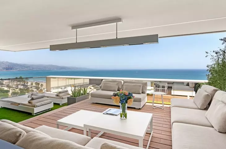 The Horizon Apartment in Málaga, designed by Inter-Arch Architects