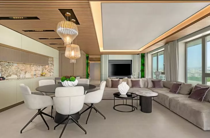 The Horizon Apartment in Málaga, designed by Inter-Arch Architects