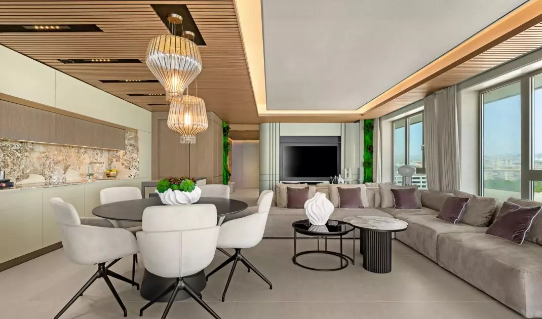 The Horizon Apartment in Málaga, designed by Inter-Arch Architects