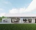 glazing on the garden side makes it possible to blur the boundaries between what's inside and what's outside