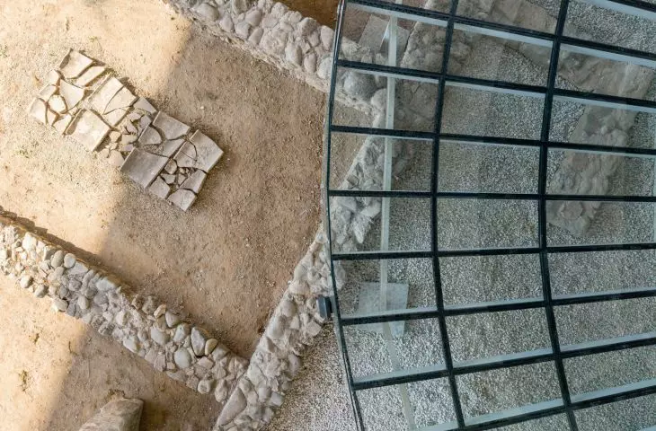 Mosaic in Tirana, Albania