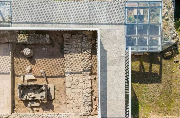 Mosaic in Tirana, Albania