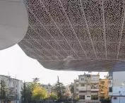 Mosaic in Tirana, Albania