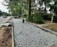 compacted top layer of AMKG aggregate