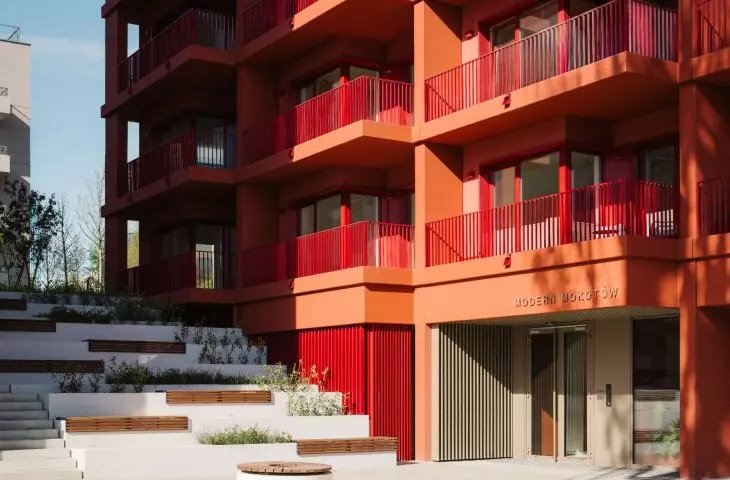 The Modern Mokotów Housing Development in Warsaw