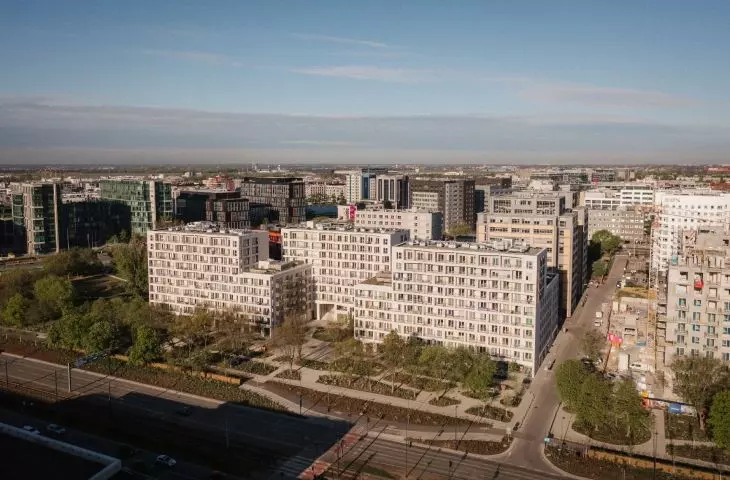 The Modern Mokotów Housing Development in Warsaw