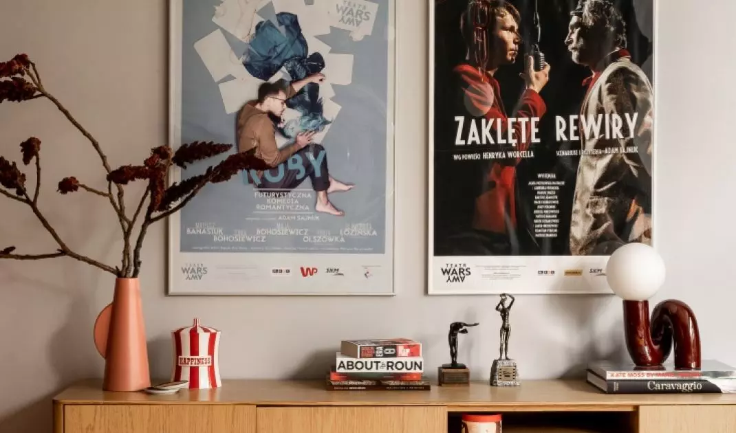 Apartament aktora Mateusza Banasiuka w Serocku