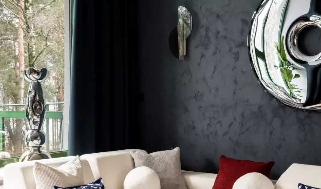 Apartament aktora Mateusza Banasiuka w Serocku