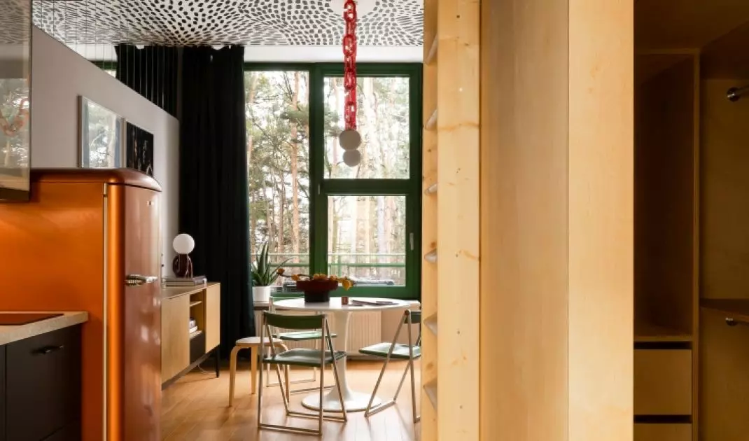 Apartament aktora Mateusza Banasiuka w Serocku