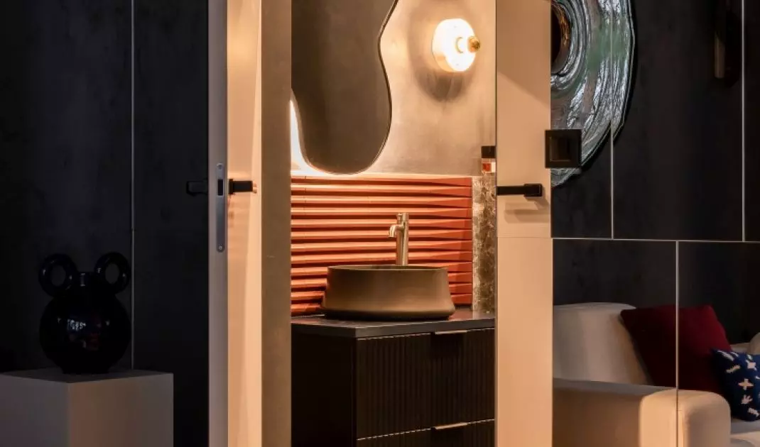 Apartament aktora Mateusza Banasiuka w Serocku