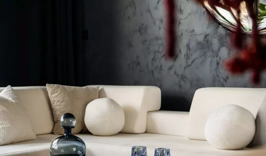 Apartament aktora Mateusza Banasiuka w Serocku