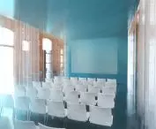 box houses: conference room, catering room, toilets, locker room, checkroom, storage and technical room