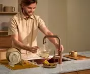 Kran Quooker Flex Square Rose Copper