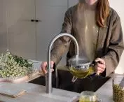 Quooker Flex Round Stainless Steel Faucet