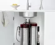 Quooker system with a Cube unit and a filter