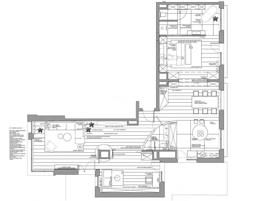 Elegancki apartament. Niewymuszona elegancja - Sikora Wnętrza Architektura
