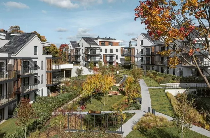 Odea Park w Gdańsku  otrzymała pierwszy w Polsce certyfikat zrównoważonego budownictwa mieszkaniowego ZIELONY DOM, przyznany przez Polskie Stowarzyszenie Budownictwa Ekologicznego PLGBC