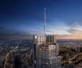 Budynek Varso Tower w Warszawie, farba z kolekcji FUTURA w odcieniu Noir 2100 Sable