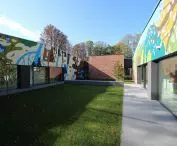 mural „Cztery pory roku”, projekt Marcin Czaja