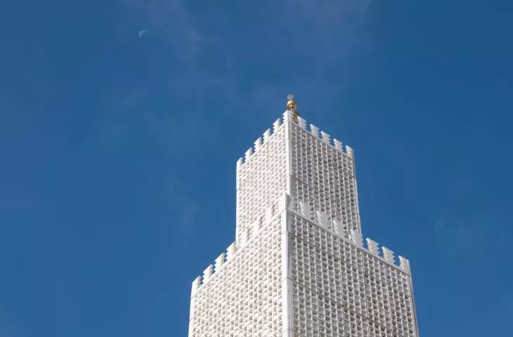 The Plage des Nations Mosque in Morocco