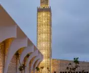 The Plage des Nations Mosque in Morocco