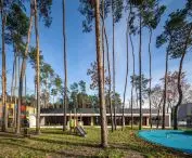 A nursery surrounded by trees in Warsaw's Wesoła district