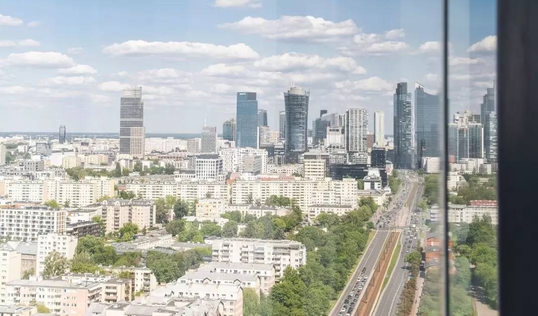Apartament z palmiarnią w Warszawie projektu AMJ studio