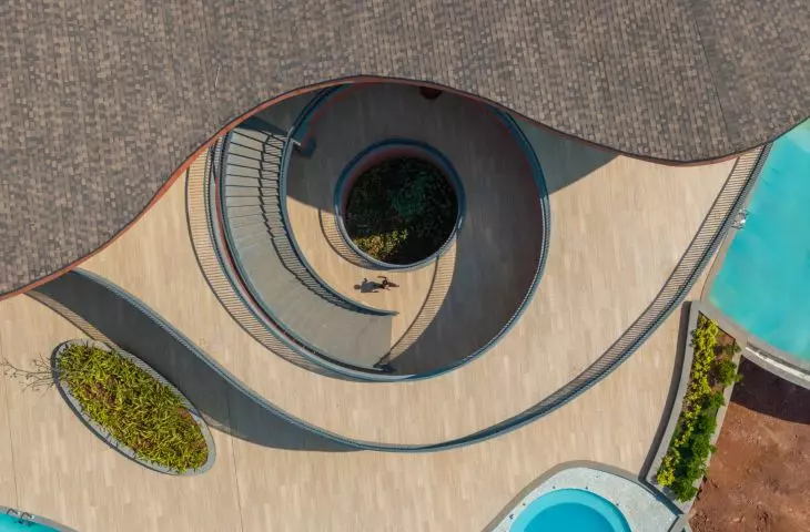Crest Nine in Anjarle, designed by Sanjay Puri Architects