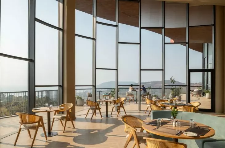Crest Nine in Anjarle, designed by Sanjay Puri Architects