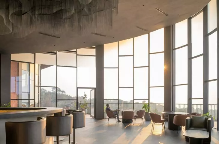Crest Nine in Anjarle, designed by Sanjay Puri Architects