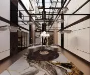 hotel lobby