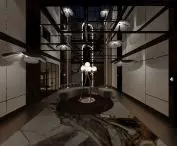 hotel lobby