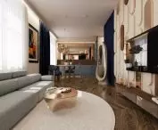 salon w pokoju hotelowym premium