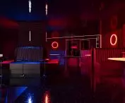 bar area