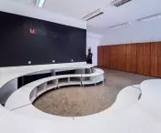 Snake-shaped furniture